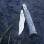 Cortaplumas plegable N°08 Abedul laminado - Gris Laminado - Imagen 2