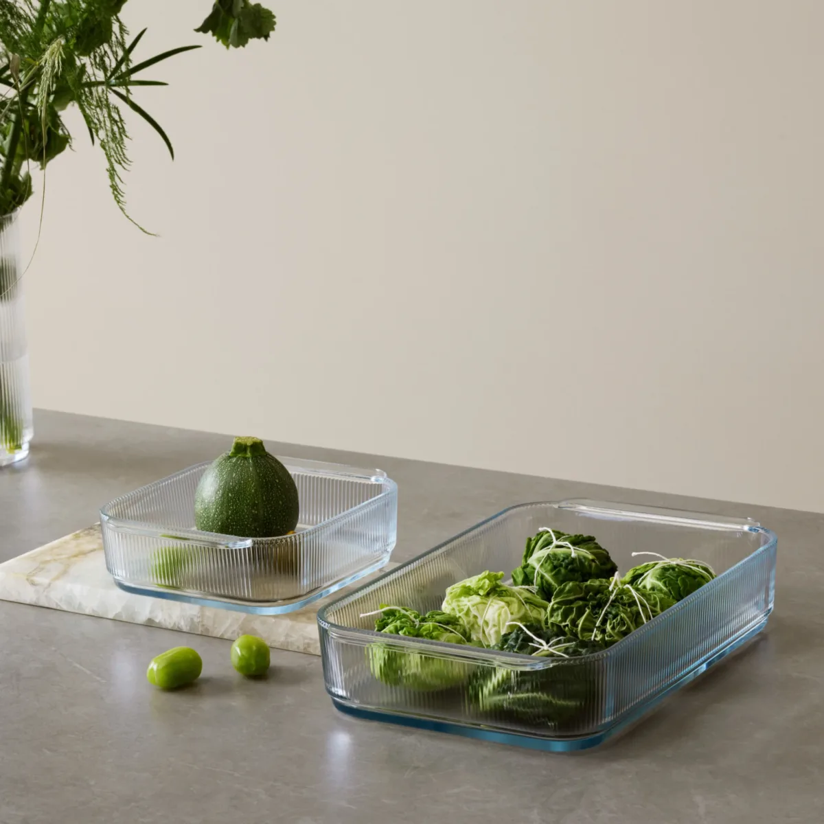 Fuente de vidrio para horno Pilastro 19,7 cm - Imagen 1