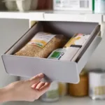 Organizador de almacenamiento cocina cajón debajo del estante