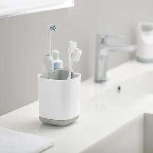 Portacepillo de dientes de 3 secciones EasyStore
