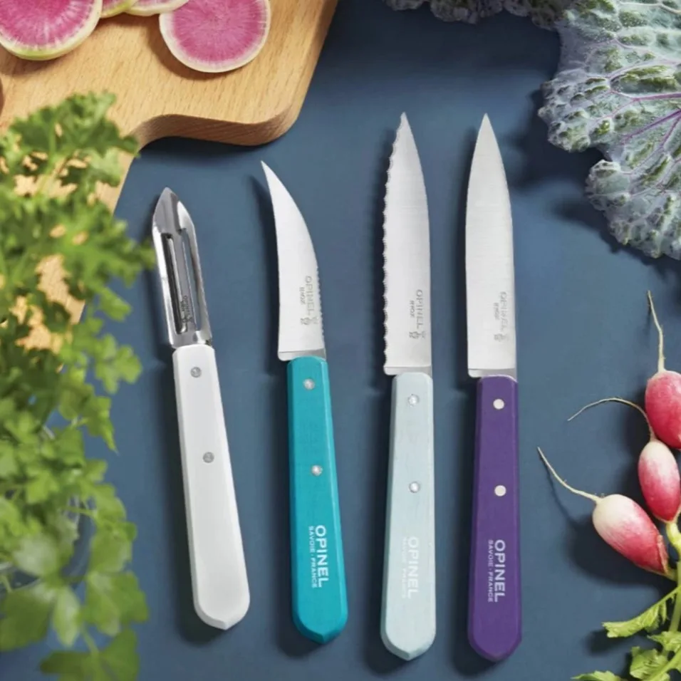 371 Juego 3 cuchillos pequeños de cocina y pelapapa Les Essentiels - Imagen 1