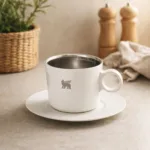 Taza Daybreak Con Plato 192 ml – Blanco
