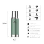 Termo NEW Classic 800 ml Mate System - Imagen 3