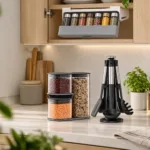 Organizador de especias + Set de utensilios de cocina + Organizador Podium de mesada