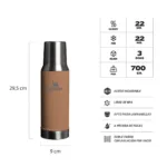 Termo NEW Classic 800 ml Mate System - Imagen 3