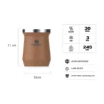 Mate Térmico Classic 236ml Acero Inoxidable Toast - Imagen 4