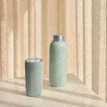 Botella Keep Cool 600ml + Vaso To Go 400ml - Verde