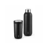 Botella Keep Cool 600ml + Vaso to go 200ml - Negro - Imagen 2