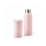 Botella Keep Cool 600ml + Vaso to go 400ml - Rosa - Imagen 2