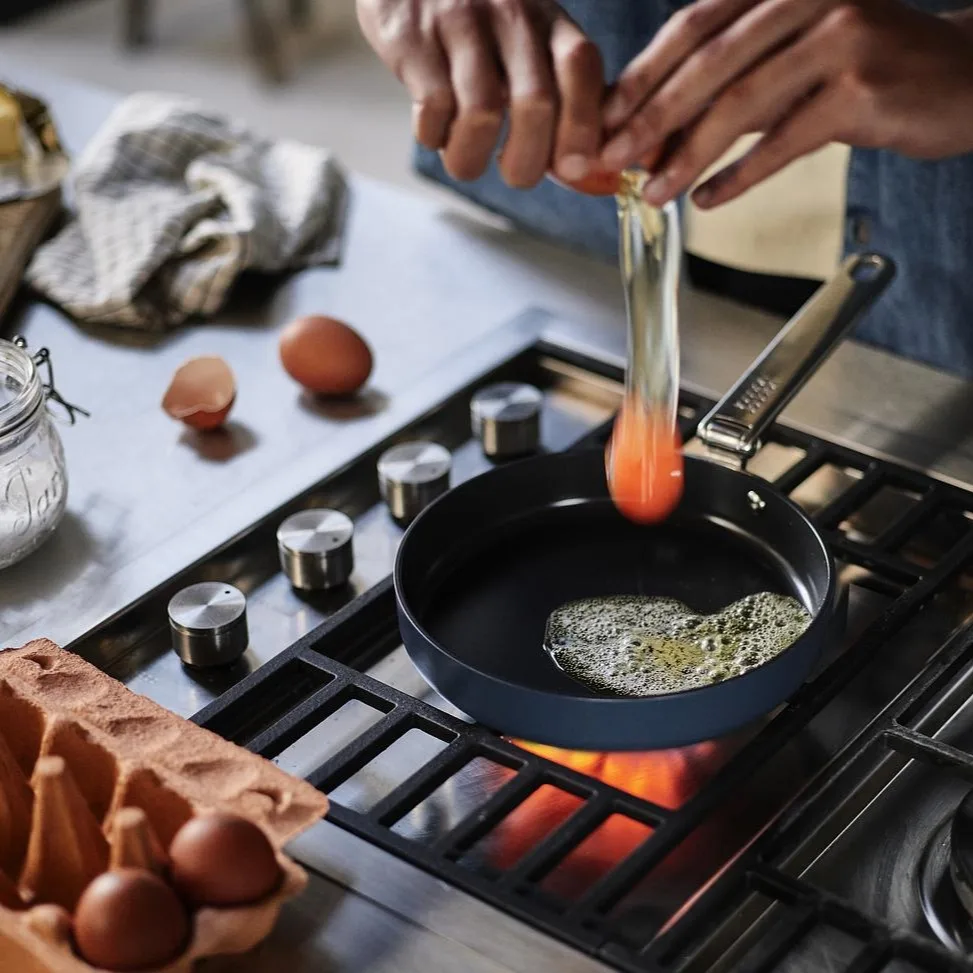 836 Sartén cerámica antiadherente Space Asa plegable 24 cm - Imagen 1