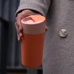 Taza de viaje Sipp Large Loop 454 ML - Coral - Imagen 5