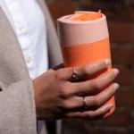 Taza de viaje Sipp Large Loop 454 ML - Coral