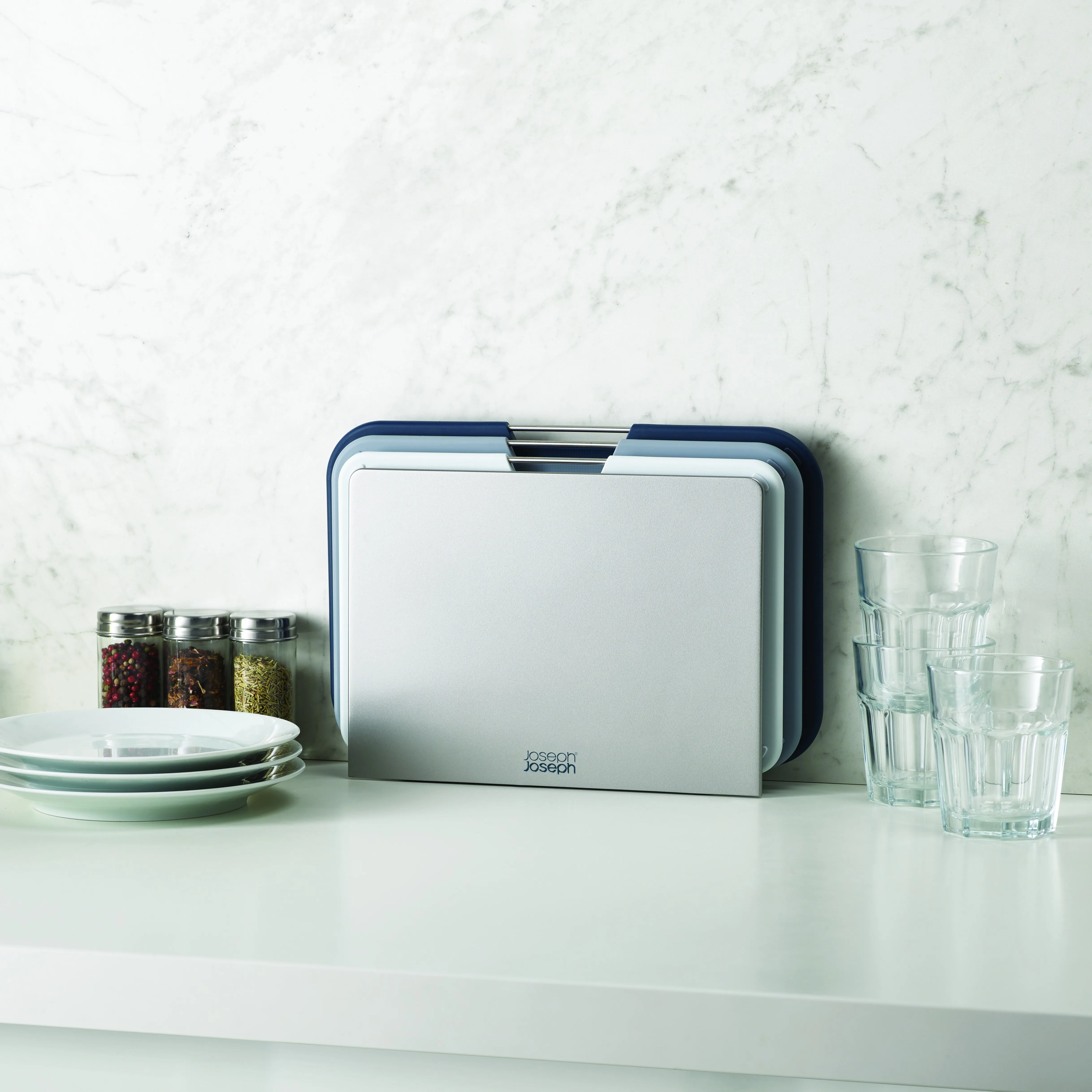 JJ_NestBoardRegular_Grey_60146_IS1-full Set de 3 tablas para cortar con soporte Nest - Azul - Imagen 1