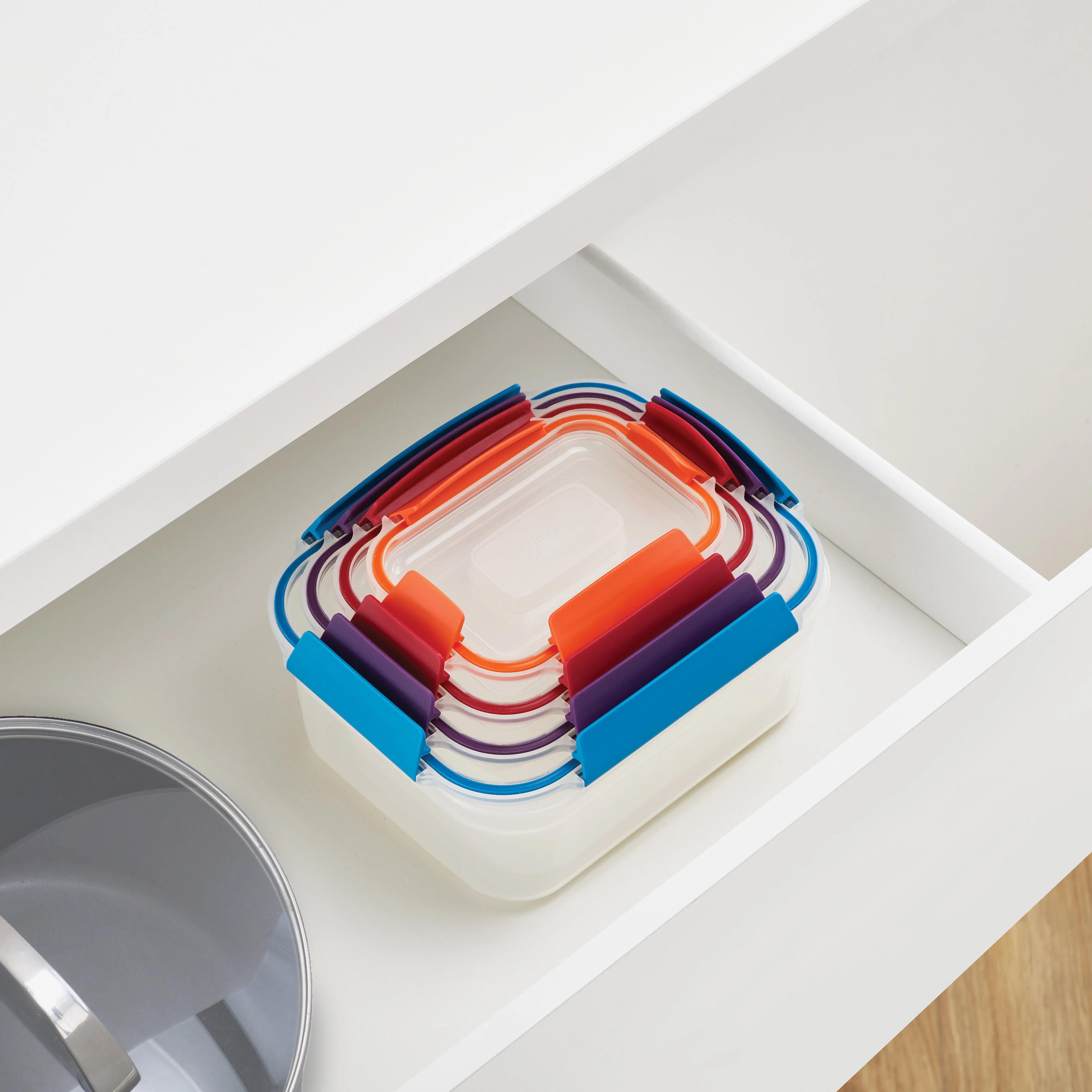 JJ_Nest_Lock_4-Piece_Storage_Container_Set_(81090)_IS1-full Set de 4 contenedores Nest Lock - Multicolor - Imagen 1