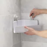 Juego de estanterías de ducha EasyStore - Blanco