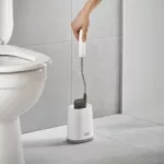 Cepillo de baño escobilla + soporte Flex - Gris - Imagen 6