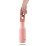 Botella con aislamiento al vacío de acero inox Loop 500 ml - Coral - Imagen 2