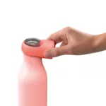 Botella con aislamiento al vacío de acero inox Loop 500 ml - Coral - Imagen 3