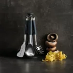 Set de utensilios Elevate Steel Carousel x6 - Plateado