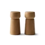 Set x2 Molinillos Amsterdam Roble 11 cm - Imagen 2