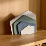 Set de 3 Tablas Picar Diseño Escandinavo con Soporte Geométrico - Imagen 4