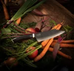 Cuchillo Vikinga Multiuso 17cm Acero Aleman y Madera