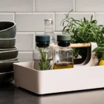 Aceitera vinagrera de vidrio BILLUND 260 ml - Verde - Imagen 4