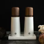 Bandeja porta especiero de mármol 15 cm - Blanco - Imagen 5