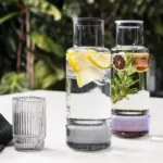 Botella de vidrio BILLUND 1 litro - Lila