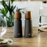 Molinillo Stockholm de 17 cm porcelana - Negro