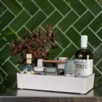 Organizador BASILEA para almacenamiento 33 cm - Blanco - Imagen 4