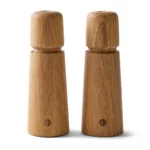 Set Molinillos Stockholm de roble 17 cm - Roble - Imagen 2