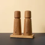 Set Molinillos Stockholm de roble 17 cm - Roble