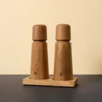 Set Molinillos Stockholm de roble 17 cm - Roble - Imagen 4