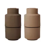 Set de Molinillos BILLUND  12 cm - Marrón - Imagen 2