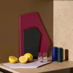 Tabla ZURICH large 47 cm - Bordó - Imagen 4