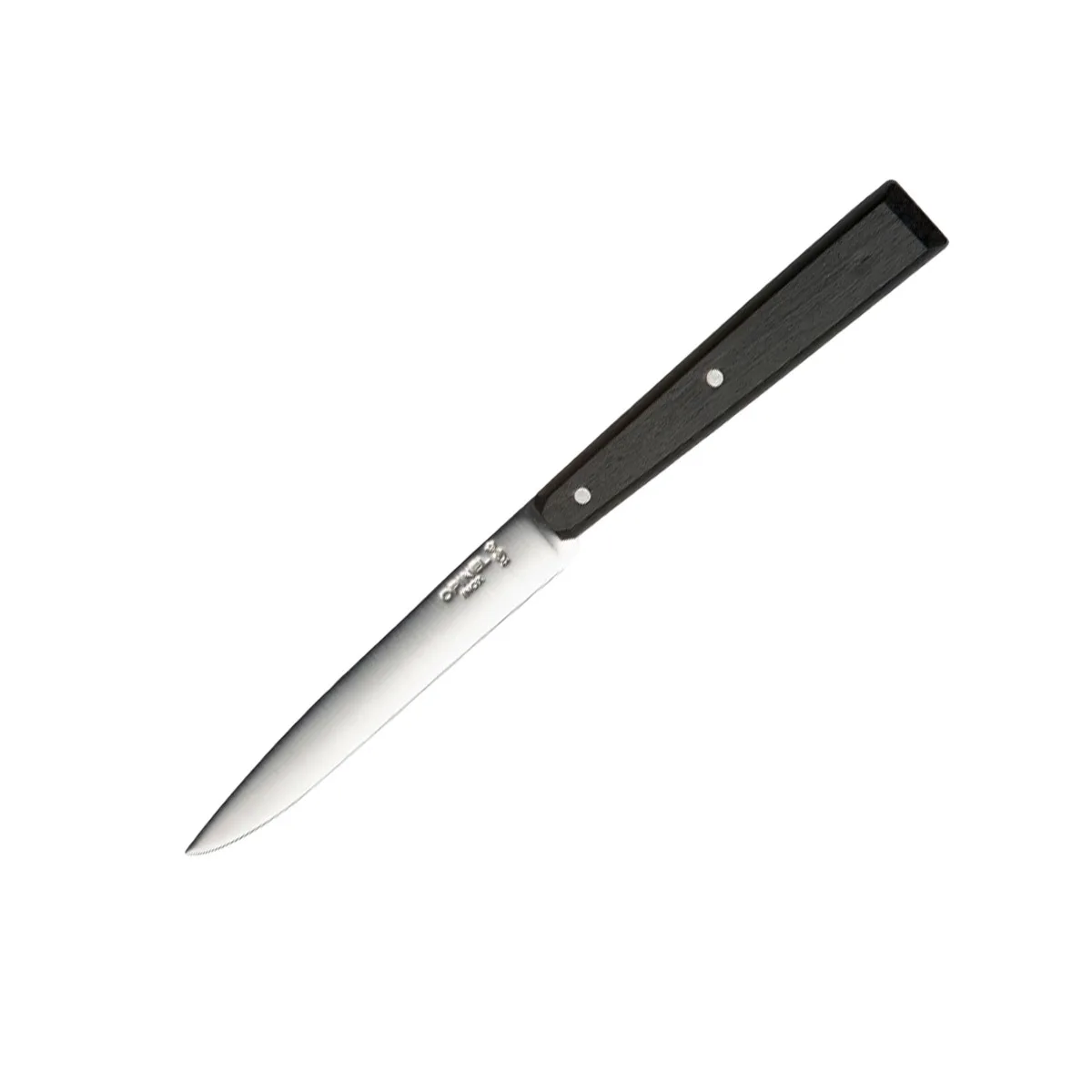 cuchillo-acero-mango-negro-madera-opinel-opa1593b102-01 Cuchillo de mesa Bon Appetit Negro - Imagen 1