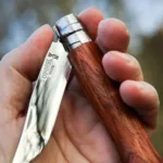 Cuchillo plegable N° 8 madera de Padouk