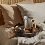 Bandeja nórdica redonda para servir