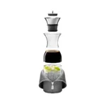 Jarra de vidrio con funda 1 litro – Azul - Imagen 3