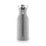 Jarra de vidrio con funda 1 litro – Gris Claro - Imagen 2