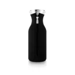 Jarra de vidrio con funda 1 litro – Negro - Imagen 2