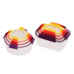 Set Recipientes Herméticos Multicolor Nest Lock 8 Piezas Mixto - Imagen 2