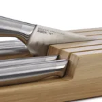 Set Cuchillos Elevate 5 piezas Acero Japonés con Organizador de Bambú - Imagen 3