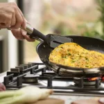 Espátula Ranurada Elevate Silicona y Acero Inoxidable