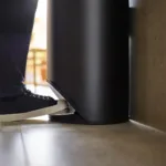 Tacho de Basura Arc 30 Litros Acero Negro Mate con Pedal