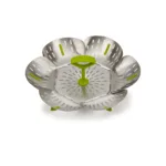 Vaporera Plegable Bloom Acero Inoxidable y Silicona - Imagen 4