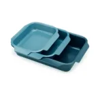 Set Fuentes para Horno Nest Oven 3 Piezas Antiadherente Azul - Imagen 2