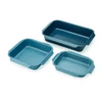 Set Fuentes para Horno Nest Oven 3 Piezas Antiadherente Azul - Imagen 3