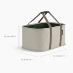 Cesto de ropa Canasto plegable 35 litros Hold-All - Beige - Imagen 2